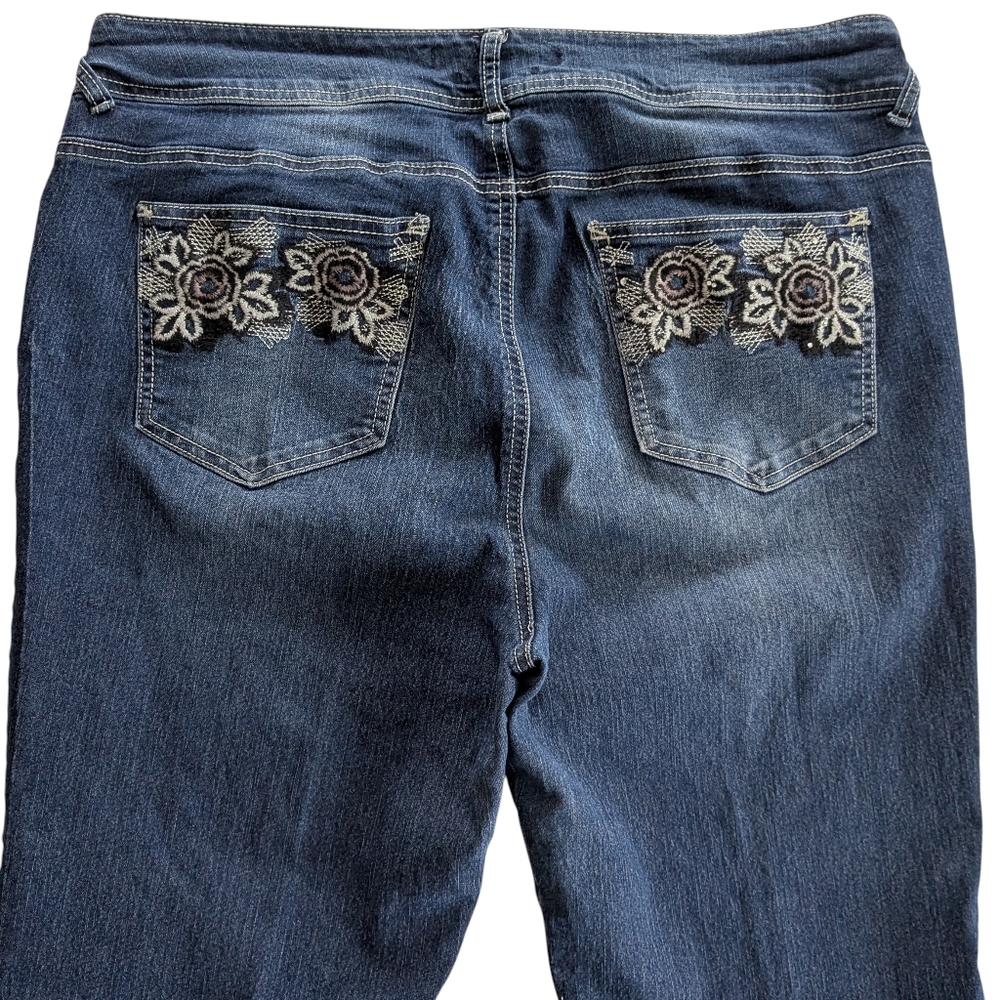 Wallflower Luscious Curvy Fit Jeans Size 16 - Picture 5 of 7